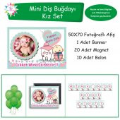 Diş Buğdayı Pembe Şapkalı Konsept Mini Set - 1