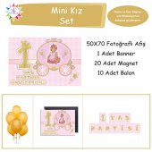 Bir Balkabağı Mini Set Parti Çocuk - 1