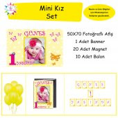 Sarı Konsept Mini Set Parti Çocuk - 1