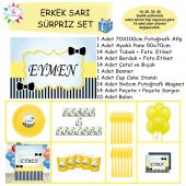 Siyah Papyon Konsept Sürpriz Parti Set - 1