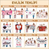 Evlilik Teklifi Romantik Afiş Kişiye Özel - 2