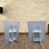 Düğün Ayaklı Pano Katlanmaz Kişiye Özel Resimli İsimli - 3