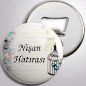 Açacaklı Buzdolabı Magneti Nişan Modelleri 10 adet - 1