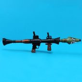 Fortnite Battle Royal Epic Games RPG Rocket Launcher Bazuka Bazooka Anahtarlık Yeni Model 12 cm - 3