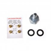 LPG OCAK MEMESİ ENJEKTÖR 4LÜ SETve DİRSEK BÜTÜN MARKALARA uyumlu - 1