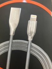 Ktools Metal 2A 1M Apple İphone Lightning Şarj Kablosu Hızlı Şarj - 2