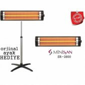 ELEKTRİKLİ ISITICI ELEKTRİKLİ SOBA MİNİSAN SR 2600 AYAKLI ISITICI - 1