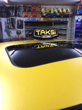 YENİ NESİL TAKSİ TEPE LAMBASI / PLAKA YAZILI - ÜCRETSİZ KARGO - 2