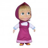 Maşa ile Koca Ayı Masha 23 cm Gerçek Saçlı Oyuncak Bebek - 1