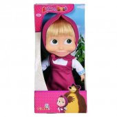 Maşa ile Koca Ayı Masha 23 cm Gerçek Saçlı Oyuncak Bebek - 2