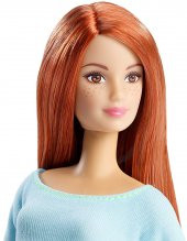 Barbie Sonsuz Hareket Kızıl Saçlı Oynar Eklem Made to Move - 1
