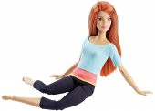 Barbie Sonsuz Hareket Kızıl Saçlı Oynar Eklem Made to Move - 2
