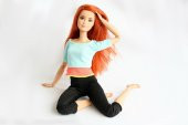 Barbie Sonsuz Hareket Kızıl Saçlı Oynar Eklem Made to Move - 4
