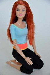 Barbie Sonsuz Hareket Kızıl Saçlı Oynar Eklem Made to Move - 7