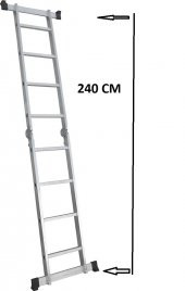 44 ÇOK AMAÇLI ALÜMİNYUM KATLANIR MERDİVEN - 1