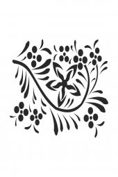 A-13 Artebella Stencil 20x20 Cm - 2