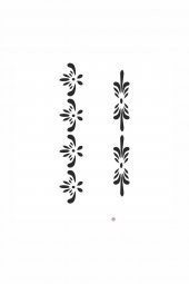 C-7  Artebella Stencil 15x20 Cm - 2