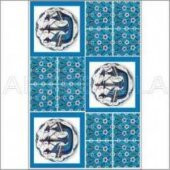 Artebella Mozaik Kolay Transfer 1555v Açık Zemin 23x34cm - 1