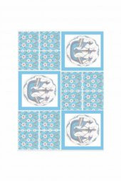 Artebella Mozaik Kolay Transfer 1555k Koyu Zemin 23x34cm - 2