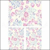 923k Artebella Soft Transfer  Koyu Zemin 23x34 cm - 1