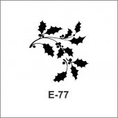 E-77 Artebella Stencil 10x10 Cm - 1