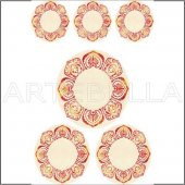 910v Artebella Soft Transfer Açık Zemin 23x34 cm - 1