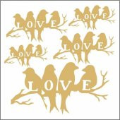 7336g Artebella Gold Transfer 16 x 16 Cm - 1