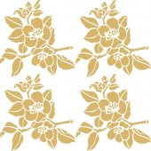 7327g Artebella Gold Transfer 16 x 16 Cm - 2