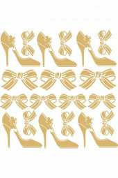 7323g Artebella Gold Transfer 16 x 16 Cm - 2