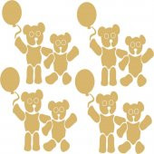 7326g Artebella Gold Transfer 16 x 16 Cm - 2