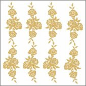 Kolay Transfer 7310g Gold Desen 16x16 cm - 1