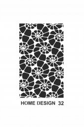 Hds32 Artebella Home Desıngn Stencıl 35x50 Cm - 2