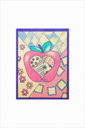 11 I Ahşap Çerçeveli Mandala Tuval Boyama Seti + 6 Yaş 20x30 cm - 7