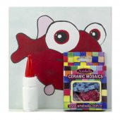15 I Çocuk Ahşap Çerçeveli Seramik Mozaik Set 20x20 cm - 2