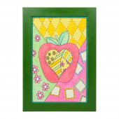 11 I Ahşap Çerçeveli Mandala Tuval Boyama Seti + 6 Yaş 20x30 cm - 3