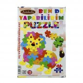 Çocuk Eğitici 24 Parça Puzzle I Aslan +3 Yaş - 1