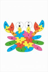 Çocuk Eğitici 24 Parça Puzzle I Akrep +3 Yaş - 4