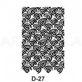 D-27  Artebella Stencil 20x30 Cm - 1