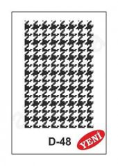 D-48  Artebella Stencil 20x30 Cm - 1