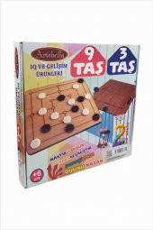 Zeka Mantık ve Strateji Oyunları I 9 Taş ve 3 Taş  +6 Yaş - 3