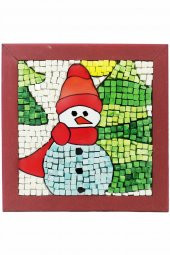 09 I Çocuk Ahşap Çerçeveli Seramik Mozaik Set 20x20 cm - 6