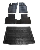 KRC Fiat Egea SW 2015-2022 3D Havuzlu Paspas + Bagaj Havuzu - 1