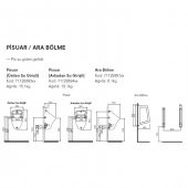KALE | TPR PİSUAR ARK TEM SU GRS BZ - 2