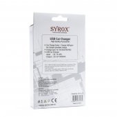 Syrox C29 Araç Şarj Adaptörü 1A Siyah - 3