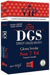 Yargı Yayınları 2019 DGS VIP Sayısal - Sözel Yetenek Son 7 Yıl Tamamı Çözümlü Çıkmış Sorular - 1