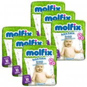 Molfix Bebek Bakım Örtüsü - Alt Açma Bezi 6 Adet - 1