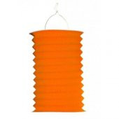 1 Adet Turuncu Akordiyon Şeklinde Tepe Süs 25cm - 1