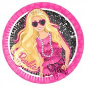 Barbie 24 Kişilik 12 Parça Doğum Günü Seti malzemeleri - 2