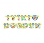 Harika Kanatlar İyi ki Doğdun Yazı, Super Wings Doğum Günü Banner - 2