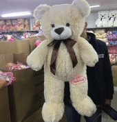 SÜPER FİYAT+YUMUŞACIK KUMAŞ Peluş Ayı Oyuncak Ayı 75 Cm Sevimli Yorgun Ayıcık Sevdiklerinizi Sevindirmenin En Güzel Yolu - 3